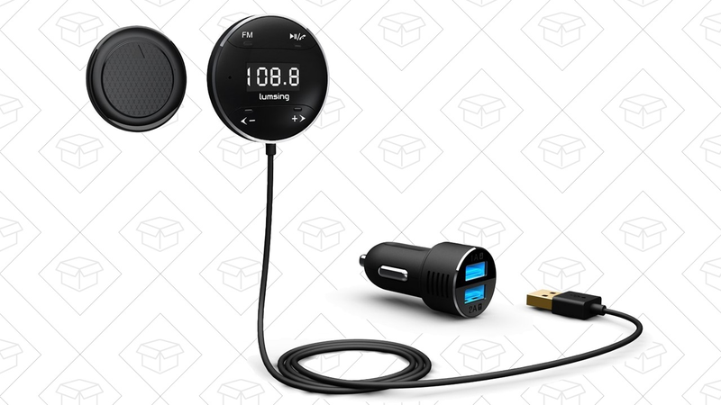 Lumsing Bluetooth Car Kit, $6 with code 534QGJ4K